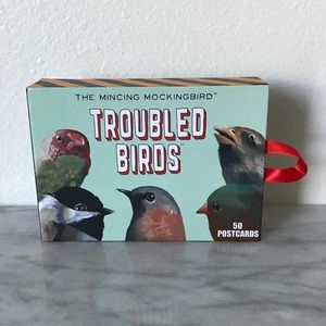Troubled Birds Postcards Set of 50